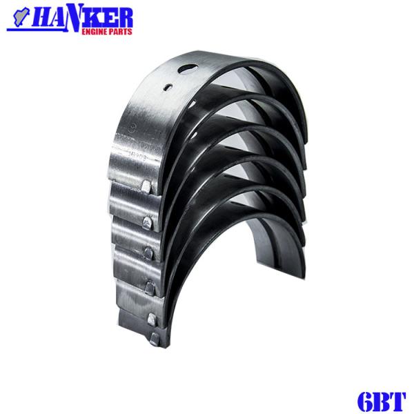 Dongfeng Truck Diesel Engine Bearings , Cummins 6BT Crankshaft Main Bearing