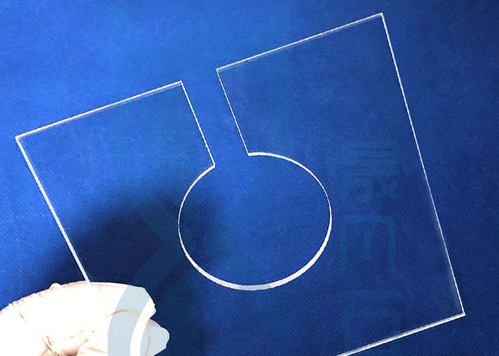 Customized OEM Clear Quartz Tray For Photovoltaic Semiconductor