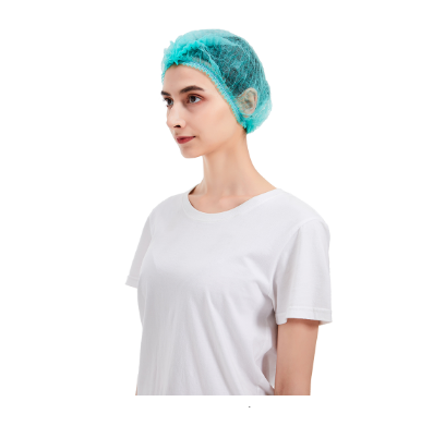 Round Disposable Medical Caps , Disposable Non Woven Cap For Laboratory