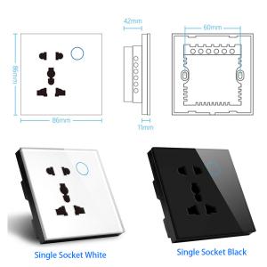 EU Smart Plug Socket With Google Home Metering Overload Protection