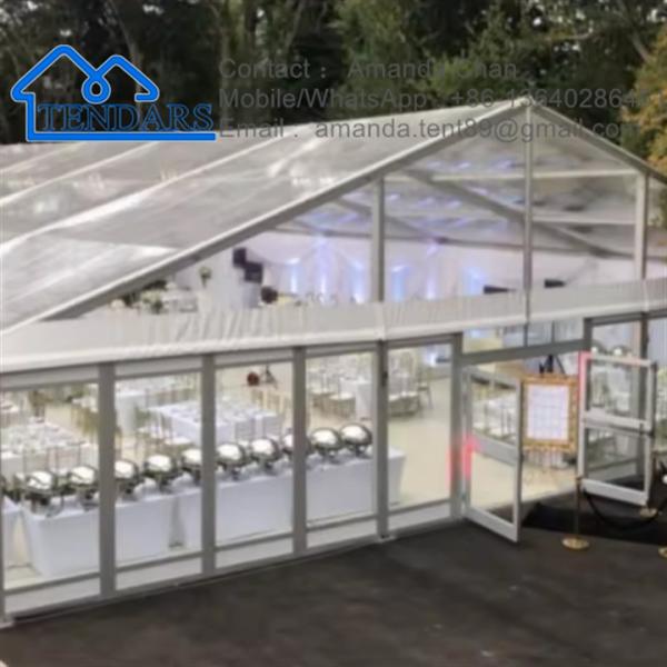 Clear Span Transparent Roof Heavy Duty Clear Pvc Tent Marquee For Wedding Party