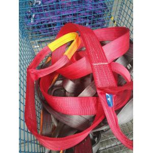  flat synthetical fibre lifting sling, According to JB/T 8521, EN1492-1 , AS 1353 , CE, GS Certifiate approved Manufactures