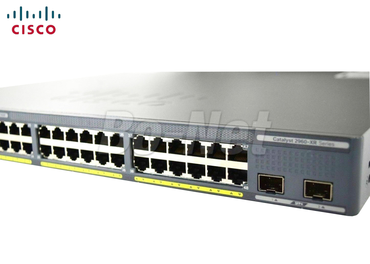 740 Watt IP Lite Used Cisco Switches , Cisco 48 Port Switch WS-C2960XR-48FPD-I