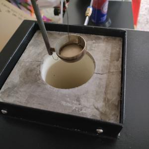 Test Furnace Lab Testing Equipment , ASTM ISO871 Vertical Flammability Test