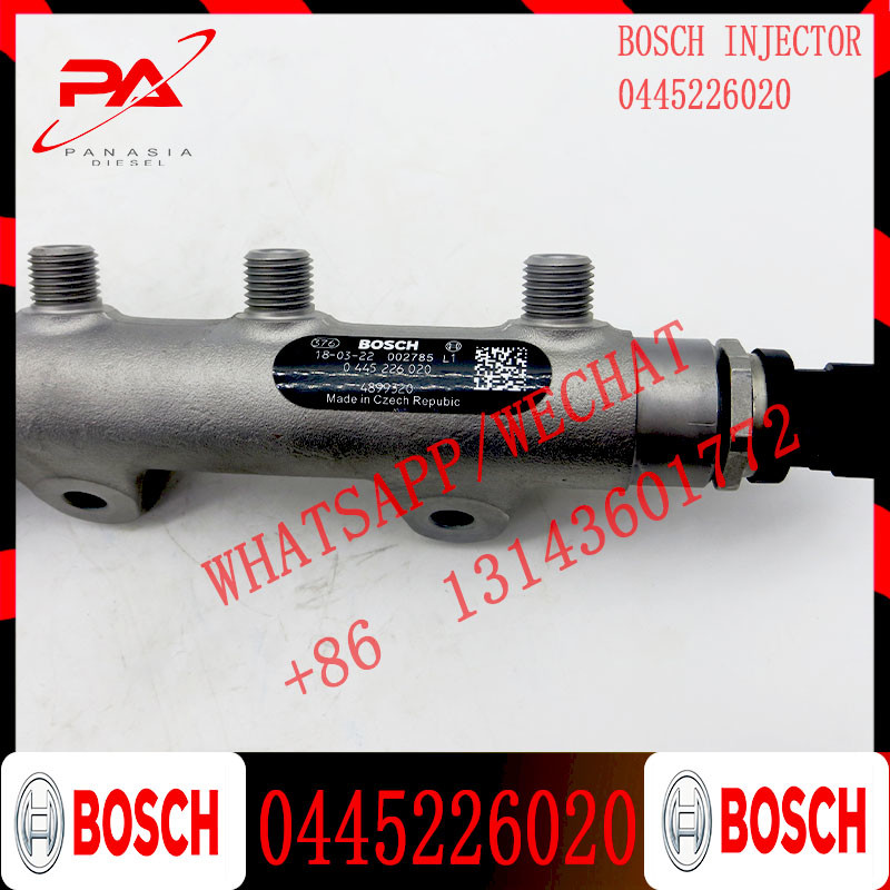 Genuine Quality Parts ISBE 5.9L ISBE5.9 Diesel Engine Common Rail Fuel Manifold 4899320 0445226020