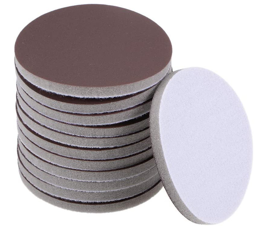 Soft Wet Reusable Flexible Sanding Sponge Pads Hook Loop And Foam Discs
