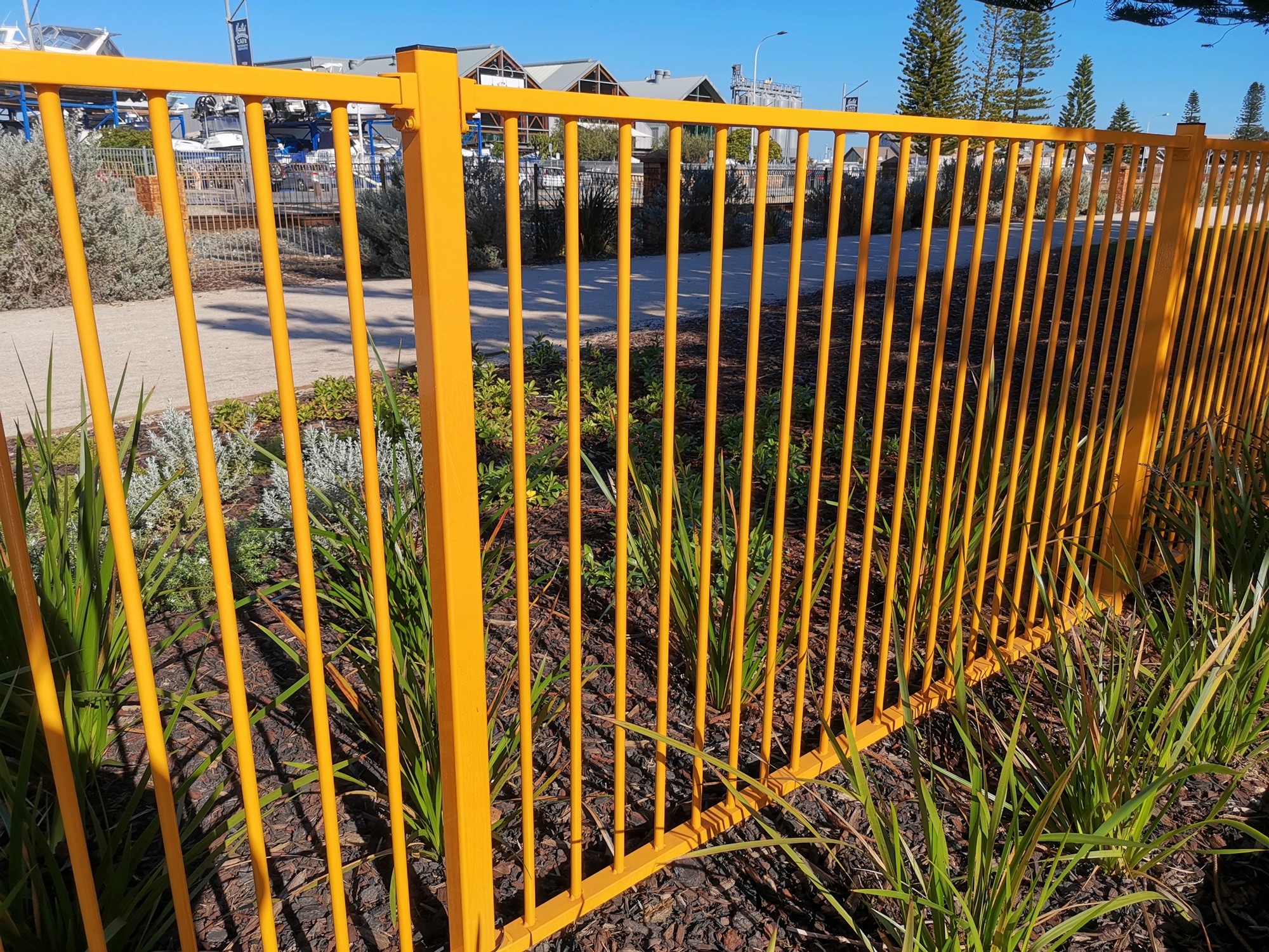 Power Coated Decorative Aluminium Fencing 1.5m Height