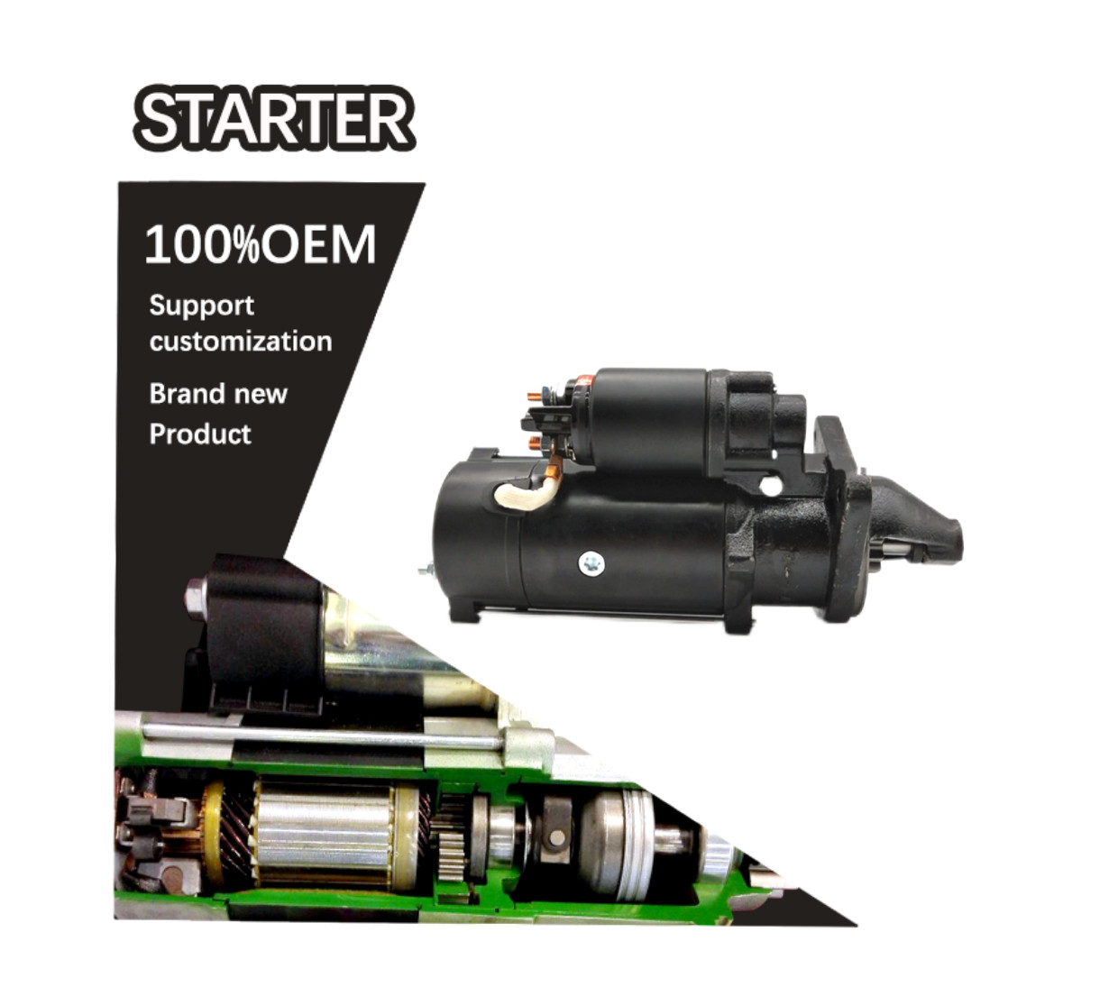 12V 10T CW STARTER 0001369020 26147, 26189, 26364, LRS00230, LRS01637 IS1158, 11131573, AZF4146, MS291 11.131.573,