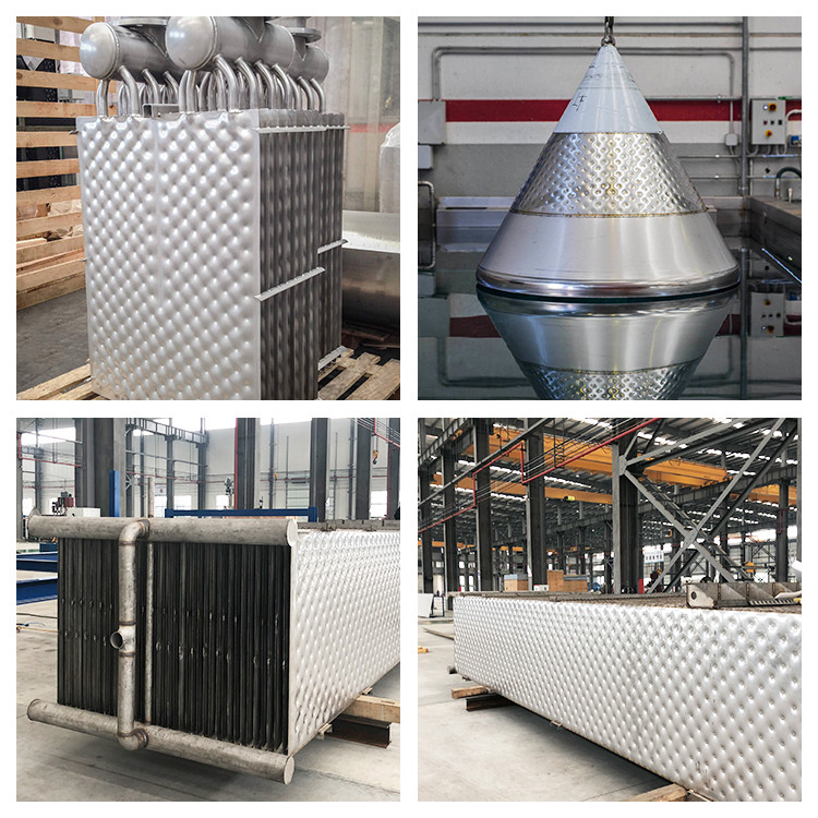 SS304 Leakproof Stainless Steel Dimple Plate Integrated Structure