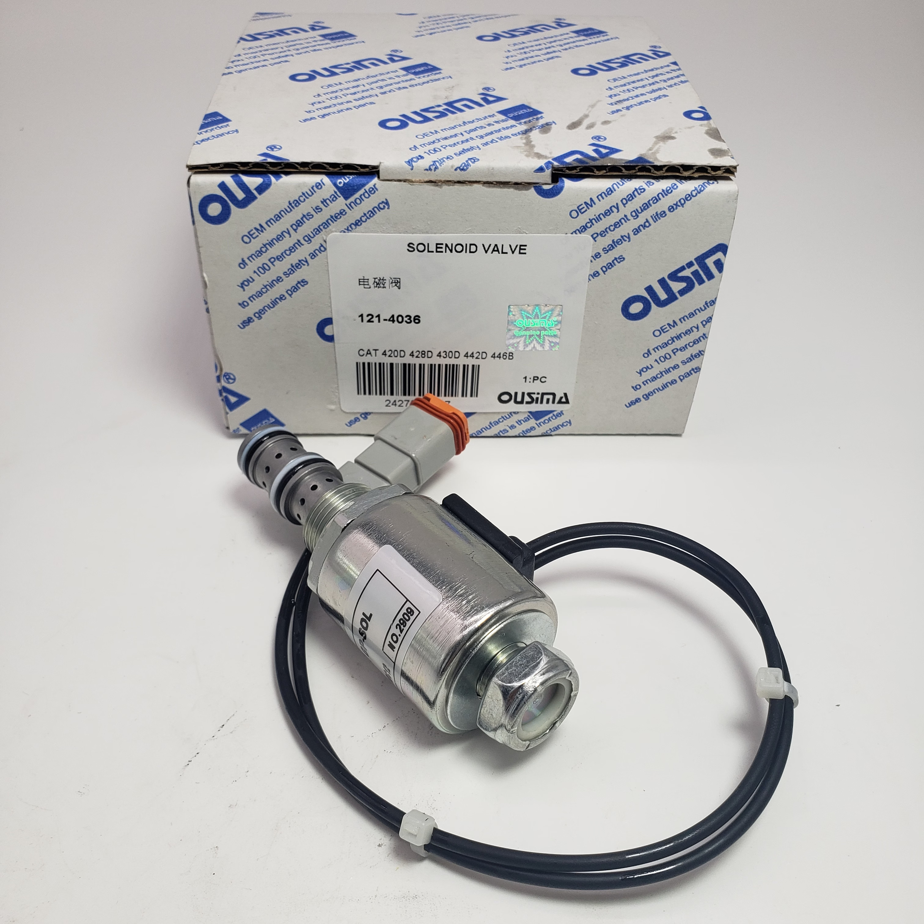 Solenoid Valve 121-4036 For CAT 416C 428C 438C 3054