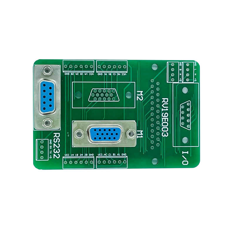 PCB Printing And Assembly Rohs 3mi 0.2mm Red Circuit Board PCBA