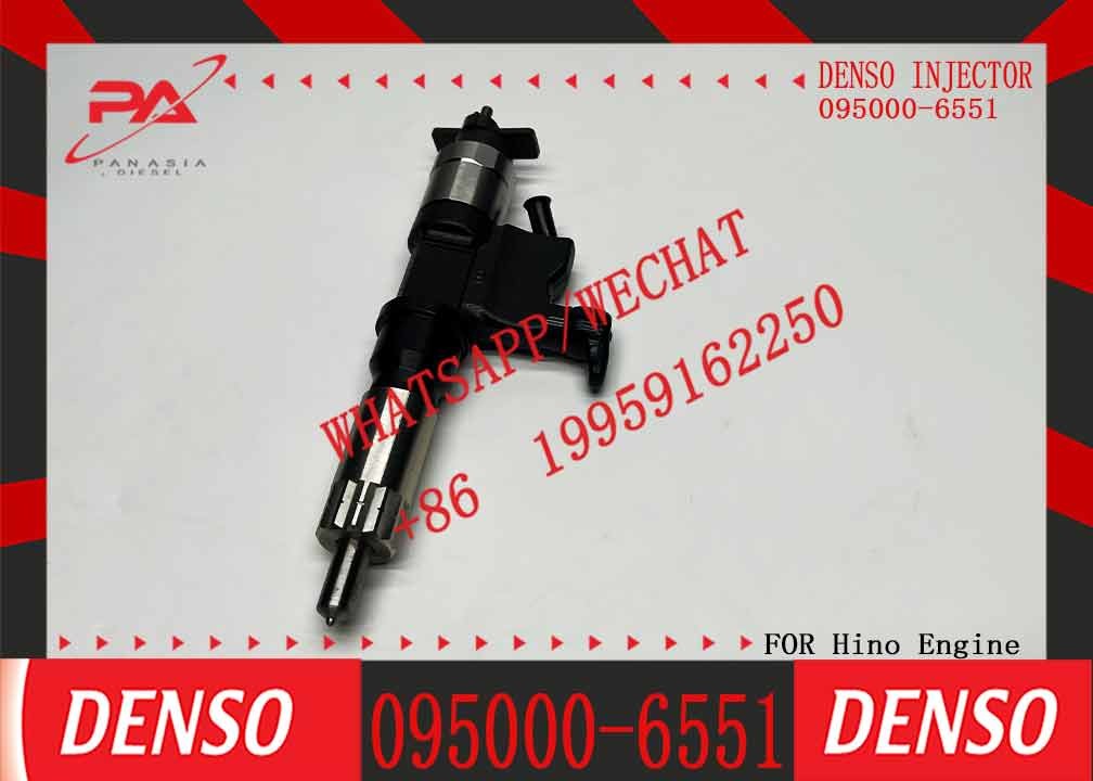 Diesel fuel injectors Assembly 095000-6551 23670-E0190 for HI-ON N04C-T 095000-3660 injector nozeel 0950006551