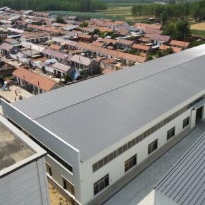 Prefabricated Steel Workshop Building with Daylighting