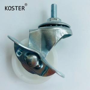 China 100kg/110kg/130kg Load Industrial Usage Galvanized Plate Threaded Stem Caster with Brake on sale