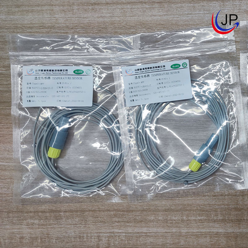 9FR 3.0mm Disposable Medical Temperature Sensor Temperature Probe For Adults