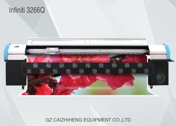 Outdoor Banner Flatbed Solvent Printer Digital With Seiko 1020 Heads Infiniti FY