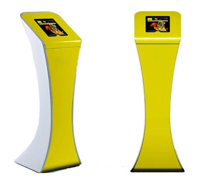 Anti-Vandalism Digital Internet Ipad Self Service Kiosks With Rugged Metal