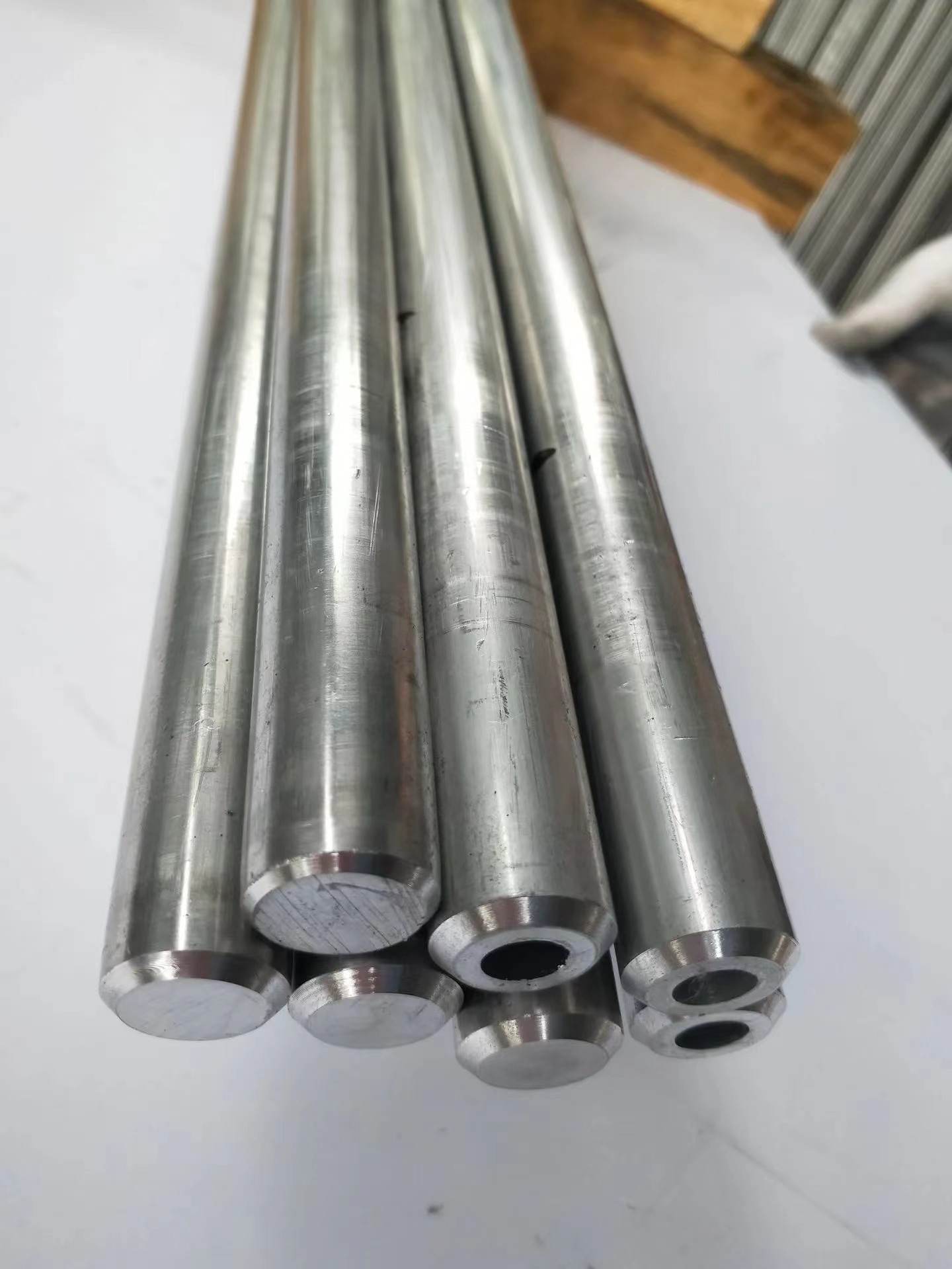 Aluminium alloy rod Aluminium round bar metal rodFactory 6063A 6061 7075 6063A
