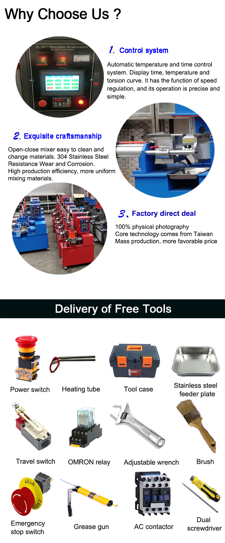 Laboratory LCD Screen Banburying Rubber Mixer Kneader