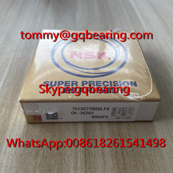 NSK 7010CTYNSULP4 Super Precision Angular Contact Ball Bearing packing