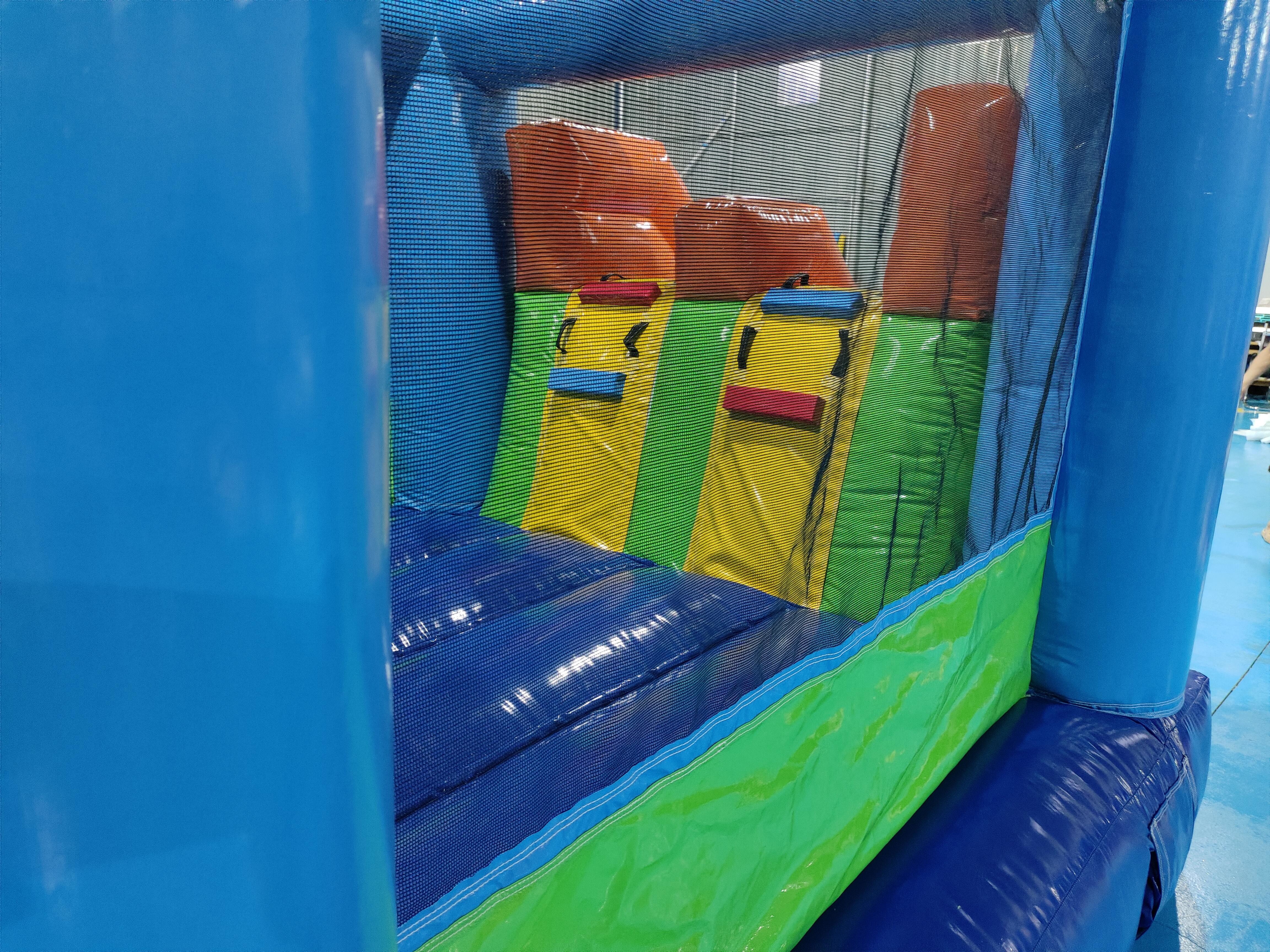 Hot Sale Inflatable Bounce House With Slide Combo Inflatable Bouncy Castle With Dry Slide For Kids