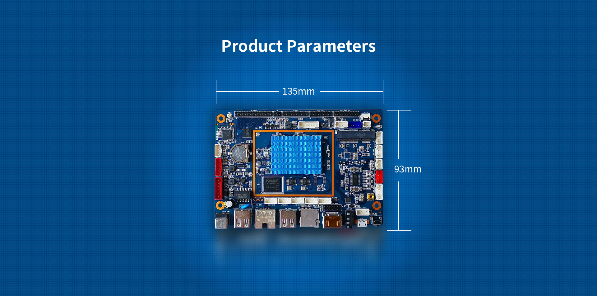 135mmx 93mm K-2 Smart Vending Machine K-2 Board Rockchip RK3368 octa-core ARM A53 CPU