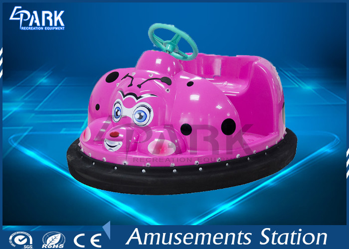 Fashion Design Amusement Park Bumper Cars Remote Control Built - In Music
