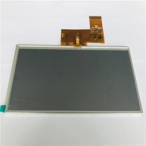 7 Inch Resistive Touch Round LCD Display TN Transmissive Viewing