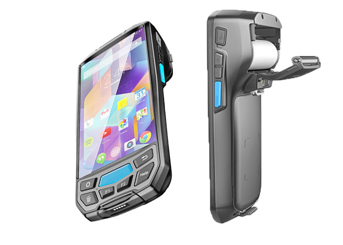  Android 7.0 Handheld Computer With Printer , 2GB RAM And 16GB ROM Manufactures