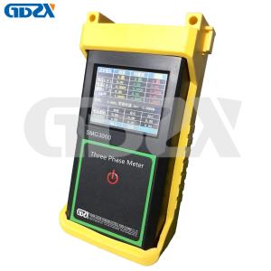 SMG3000 Multifunctional Handheld 3 Phase Digital Volt Ampere Meter With TFT