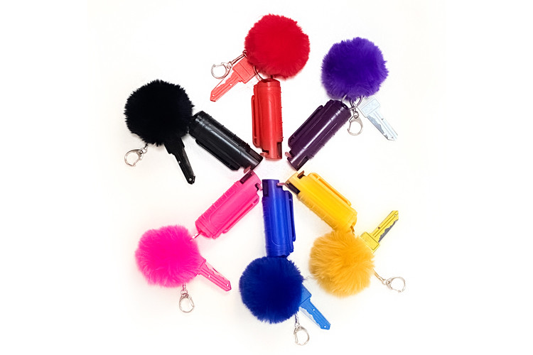 Pepper Spray 20ml Self Defense Keychain Set For Women Security