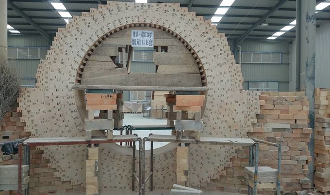 Cold Crushing Strength Dense White Alumina Silica Fire Brick