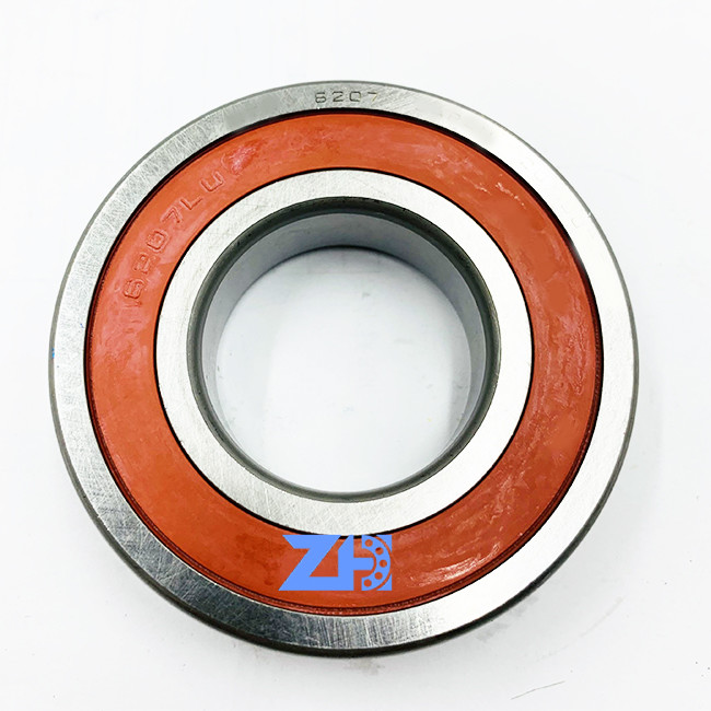 6207LLU Deep Groove Ball Bearing 35*72*17mm Low Noise