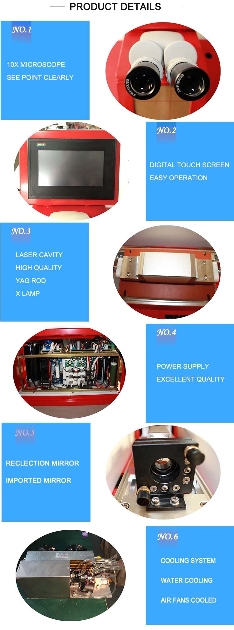 Portable Jewelry Laser Welding Machine 150W Micro Laser Soldering Machine