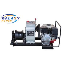 Single Wheel 5 Ton  Electric Diesel Winch with Customizable Wire Rope for Pulling or Lifting on Cranes Transmission Line Accessories