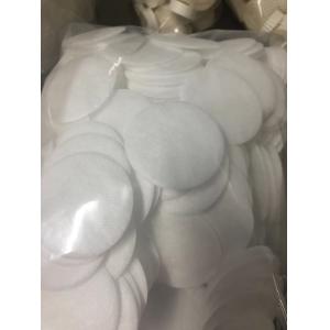 China Disposable Anesthesia Respiratory Filter White Cotton CPAP Filters for Superior Air Filtration on sale