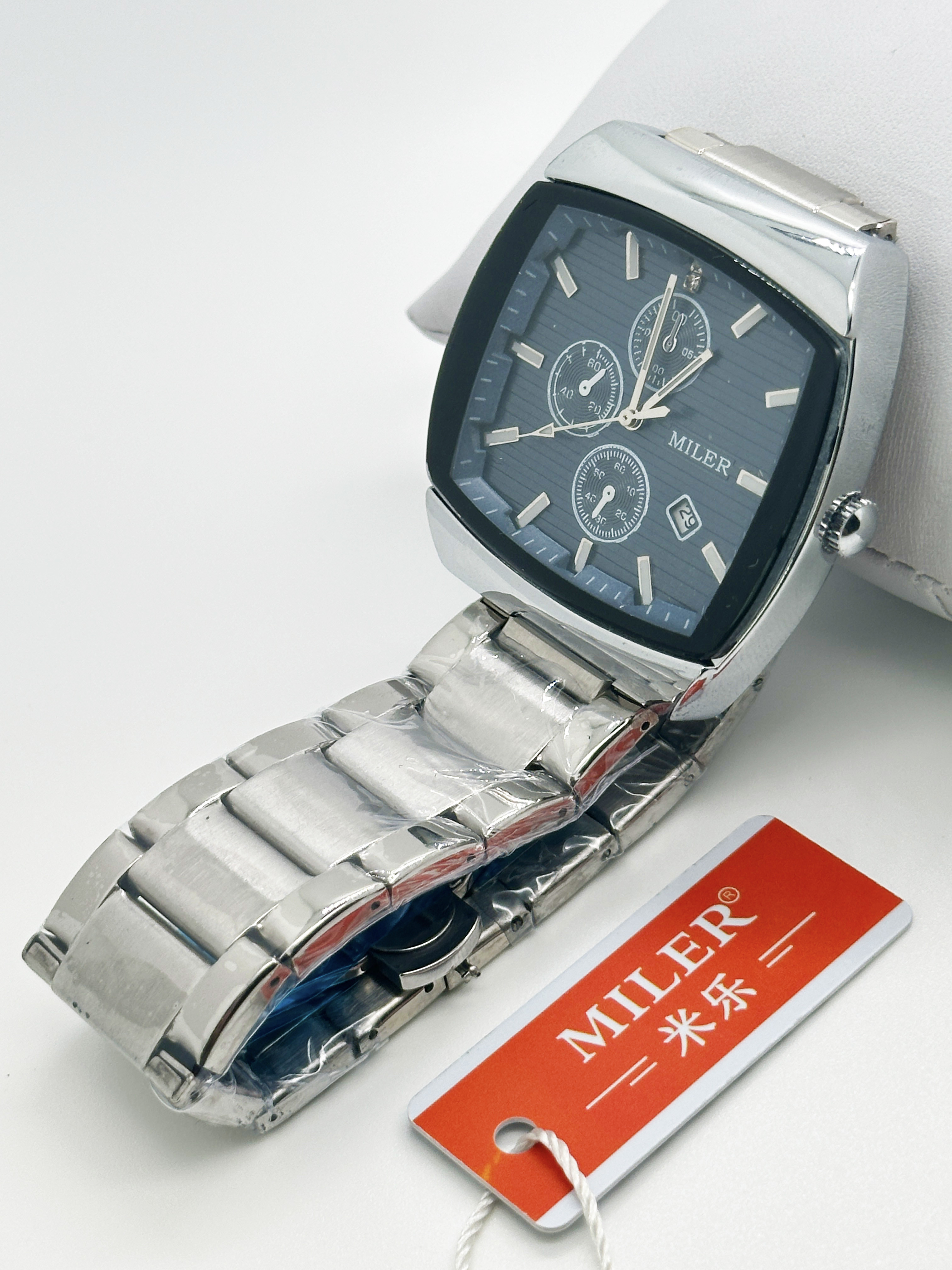 Custom Logo Quartz Waterproof Fashion Watch for Men Date Stainless Steel Watches Wrist Watch