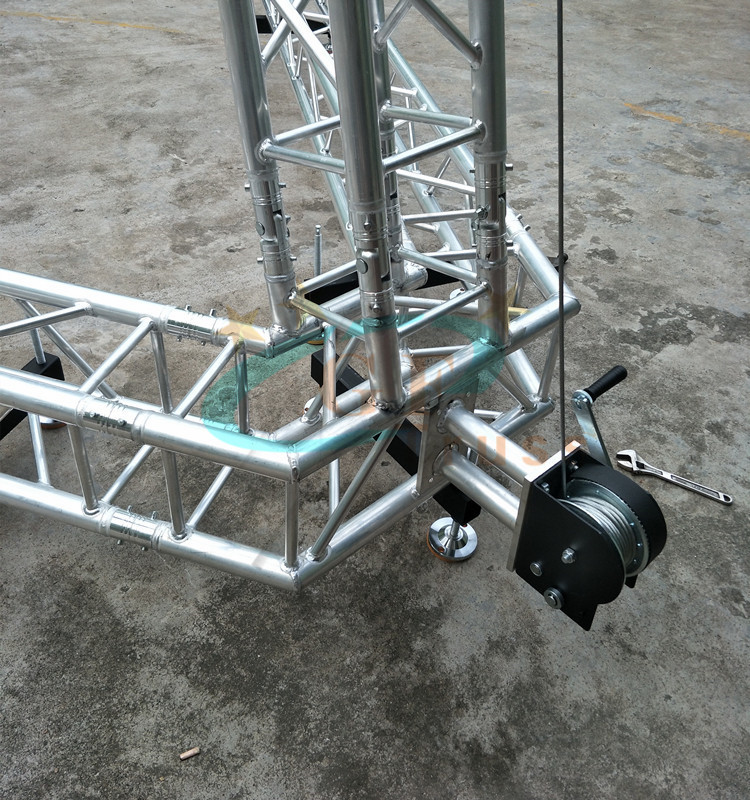 6061-T6 Aluminum Alloy Line Array Sound System Spigot Type