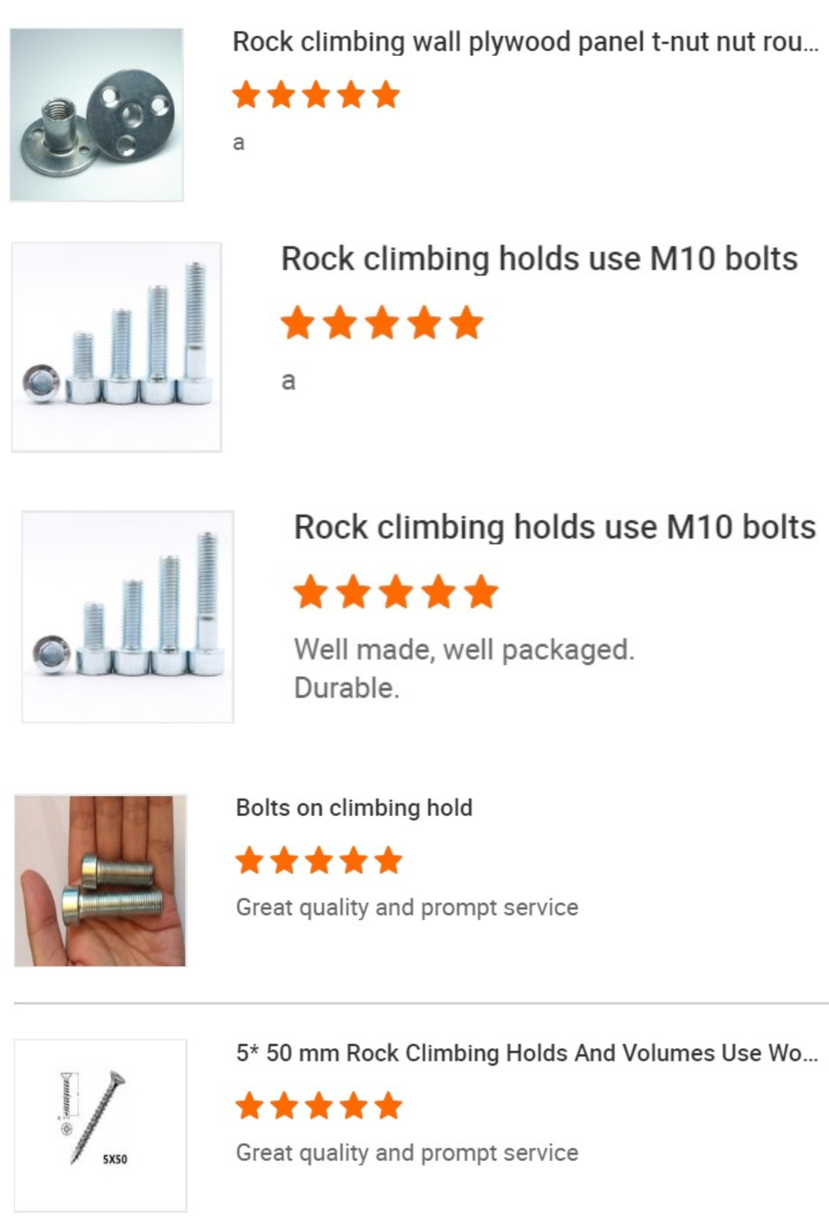 Rock Climbing Gear Stainless Steel Strong 25 Kn Bolt Hanger for Outdoor Adventures