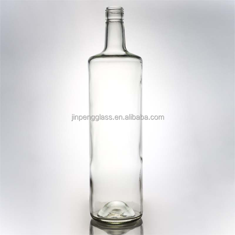 Clear or Customized Cork Cap 700ml 750ml Round Glass Bottle for in Yuncheng Valiant
