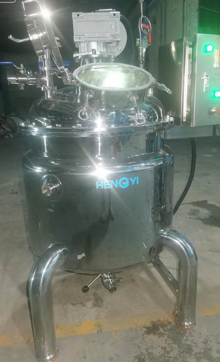  Fixed Type Cosmetics Lotion Laundry Detergent Mixing Reactor with Electric Heating Manufactures