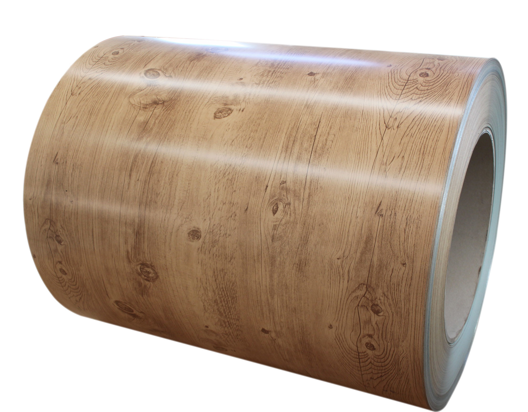 Grade 50 HDP 0.60mm Walnut Painted Galvalume Steel Coil
