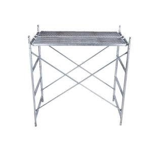 China Construction Scaffolding Frame System Galvanized Q235 Cross Brace Scaffolding on sale