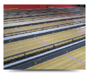 Center Bowling Alley Equipment with Complete Set Bowling Machine and 12ft Durable Lane