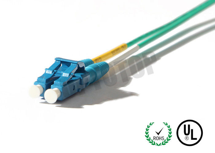 2 Core Single Mode Fiber Optic Cable 2mm With Plastic Housing , ISO Standard