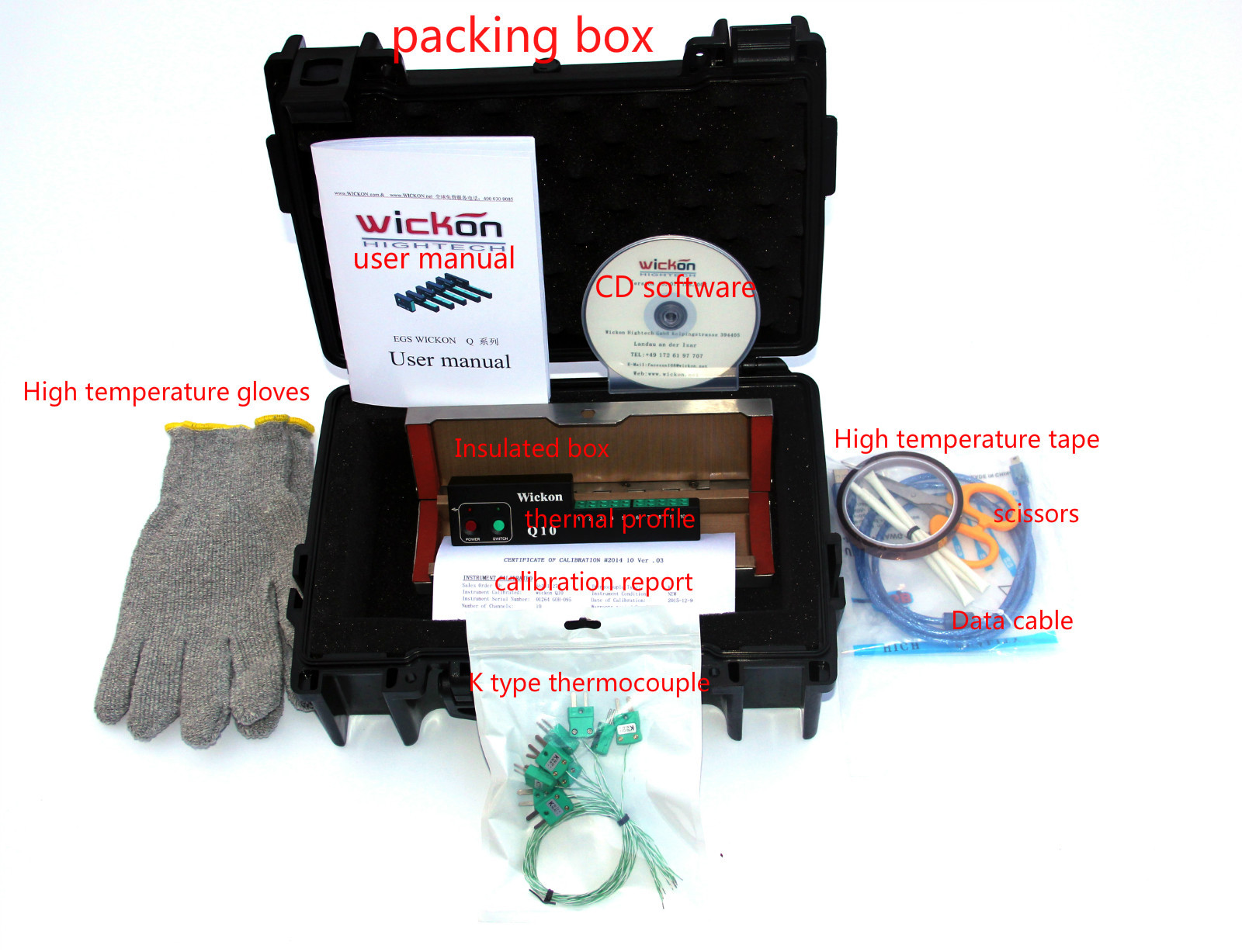 6 Channels KIC Thermal Profiler Equipment Temperature Curve Analyzer Iso9000 Approved