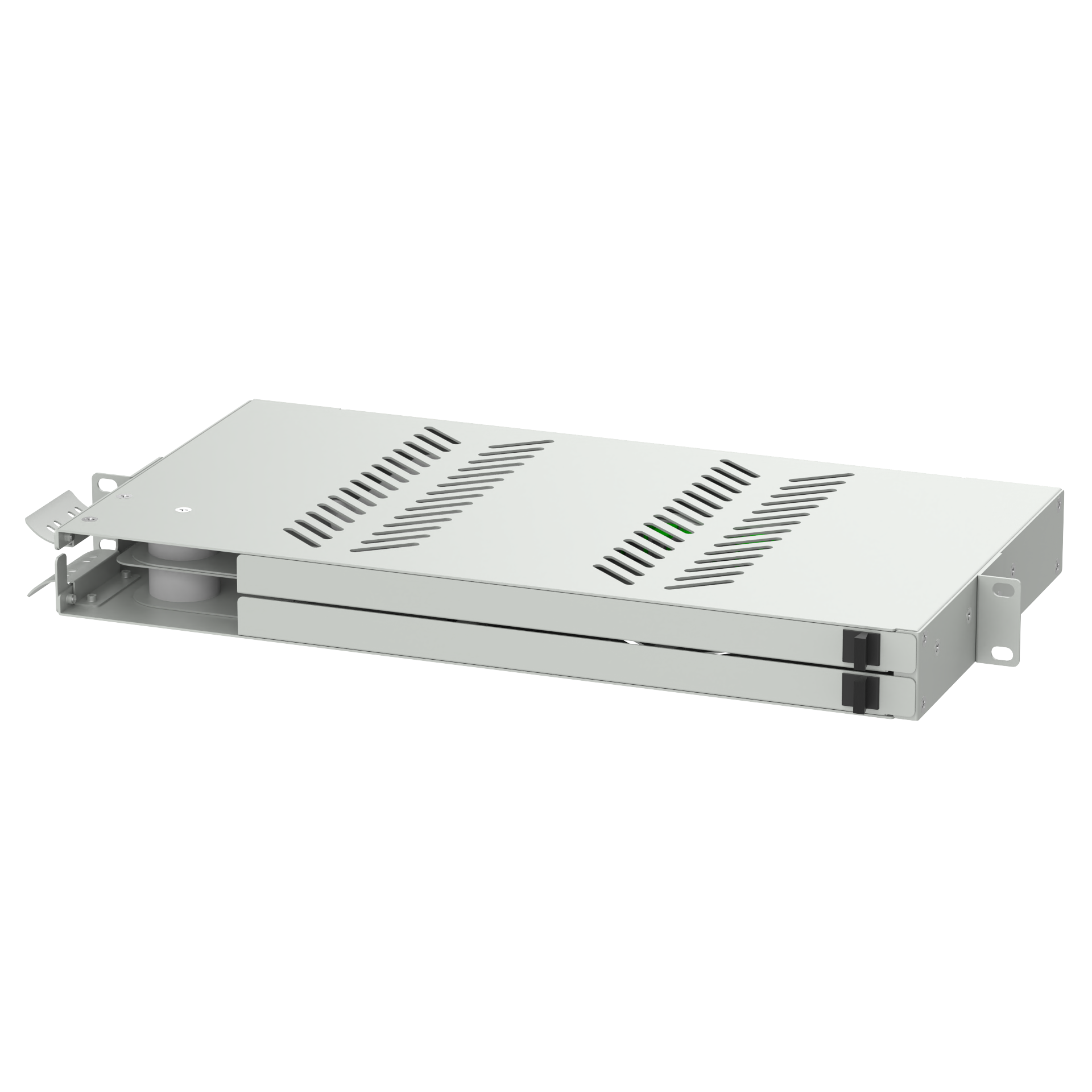 Data Center Optimal 24 Ports 19 Inch Swing Type SC UPC Fiber Optic Patch Panel Sub ODF
