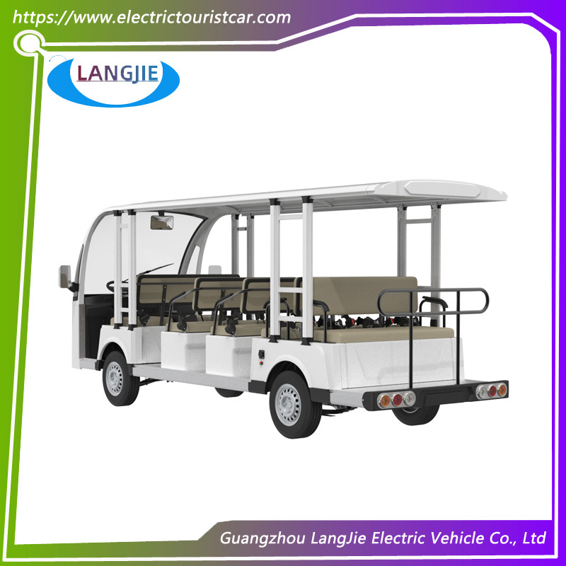 14 Seats Electric Tourist Car and Efficiency with AC Motor Controller for Child Tour Bus 72V 7.5KW