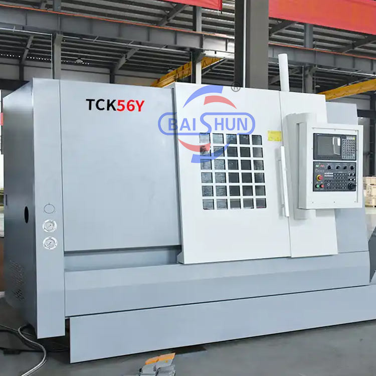 Metal Turning Slant Bed CNC Lathe Heavy Duty Incline