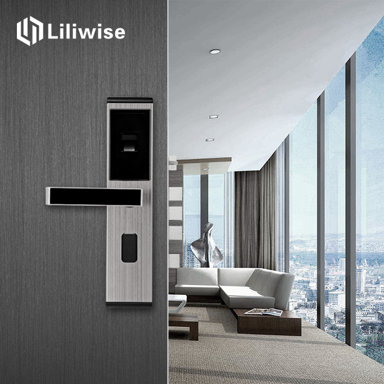 IC Card Security Fingerprint Lock , Stainless Steel Smart Fingerprint Lock